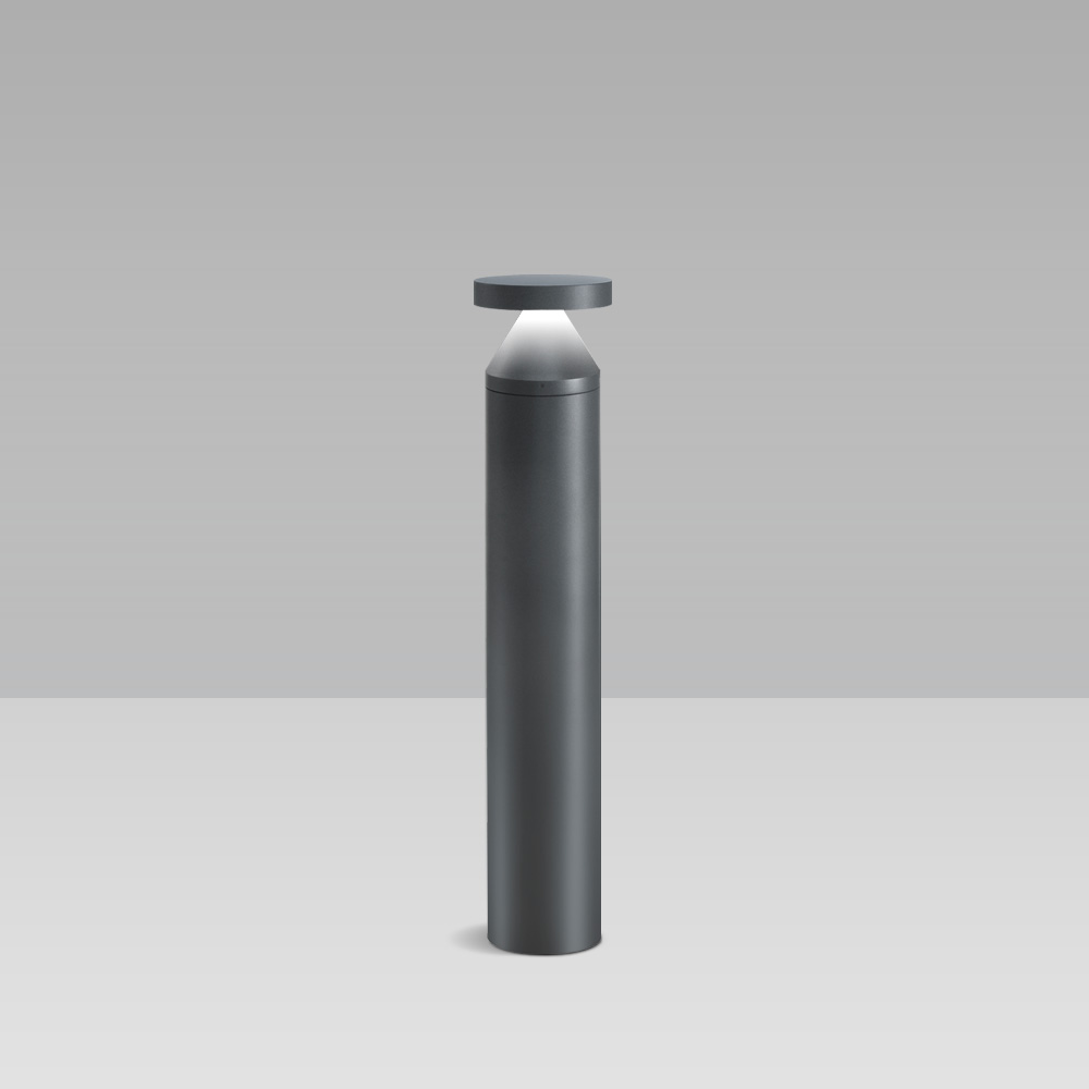 Bollard lights  Bollard light for garden lighting with an elegant, cylindrical design, perfect for public lighting and residential environments