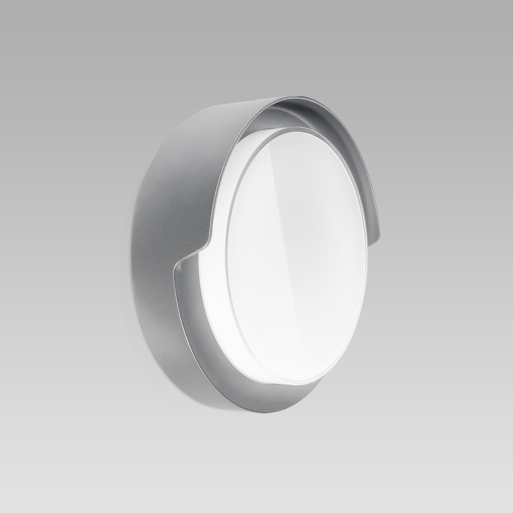 Wall and facade luminaires  Compact-size and resistant ceiling or wall-mounted luminaire for indoor and outdoor lighting